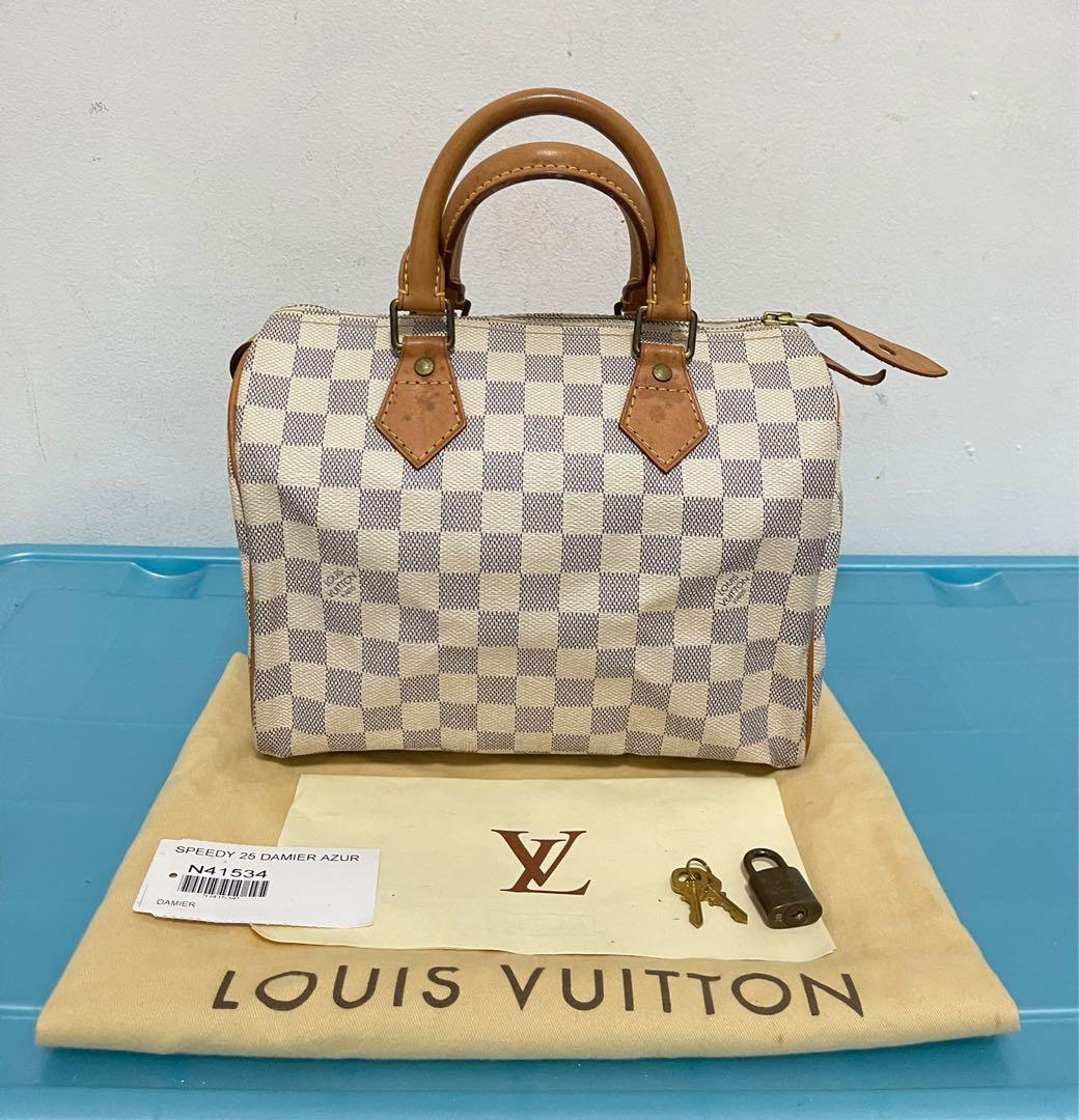 All About Louis Vuitton LV Speedy Monogram Damier Ebene Damier Azur  Bandouliere and Other Styles  HubPages