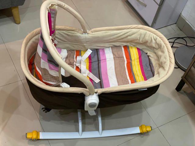 Mama Love 2in1 Rocker Orange Baby Bouncer