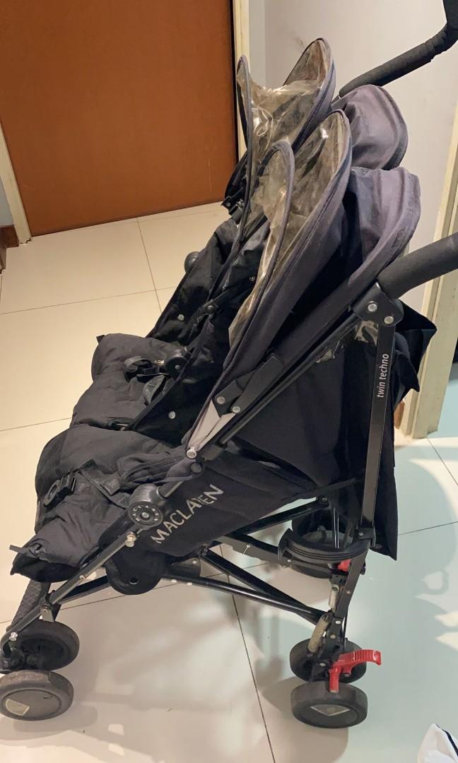 mclaren side by side stroller