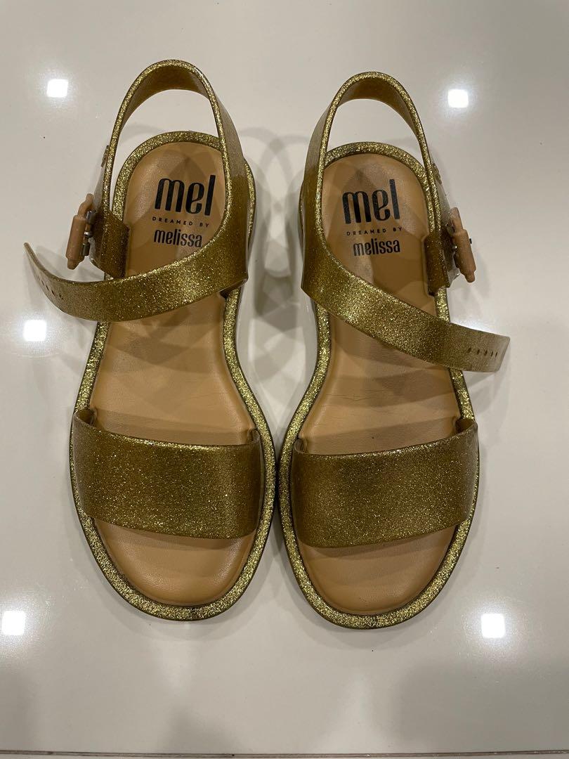Melissa 2025 gold sandals