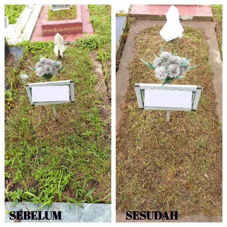 MEMBERSIHKAN KUBUR/PUSARA
