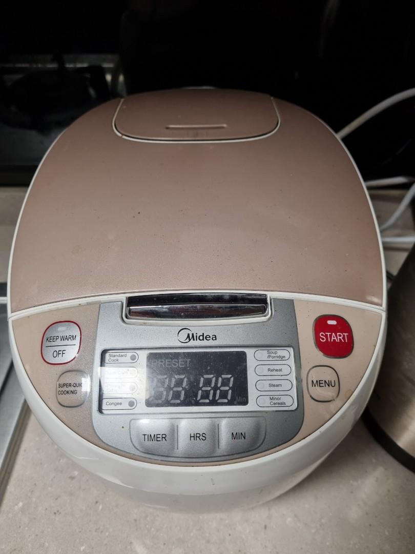 MIDEA MMR3018 DIGITAL RICE COOKER (1.0L), TV & Home Appliances, Kitchen