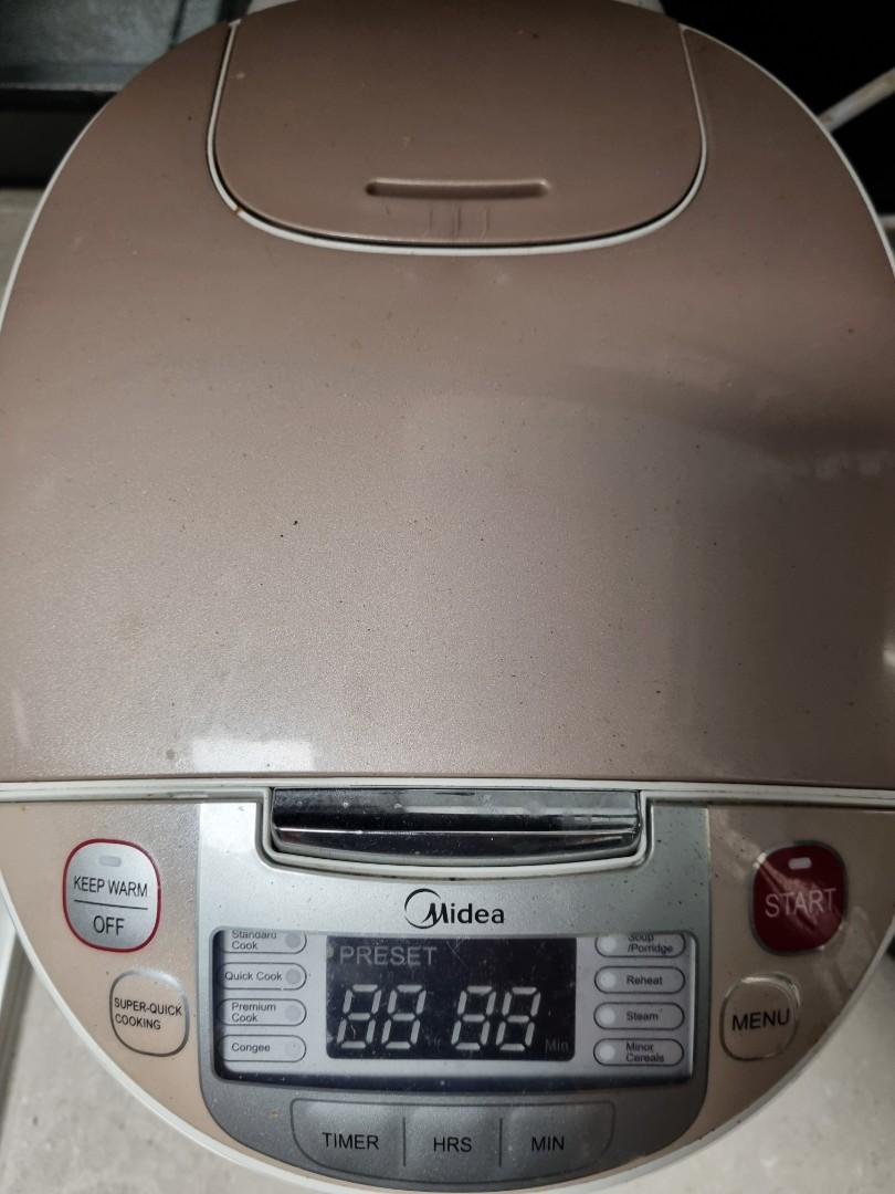 MIDEA MMR3018 DIGITAL RICE COOKER (1.0L), TV & Home Appliances, Kitchen
