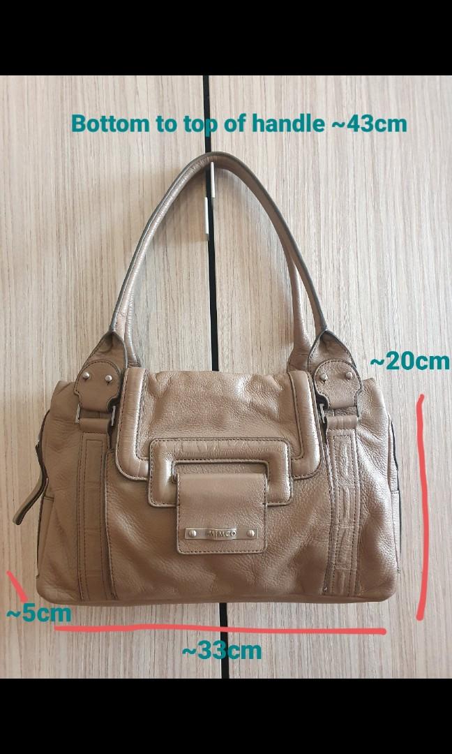 Mimco clearance leather handbags