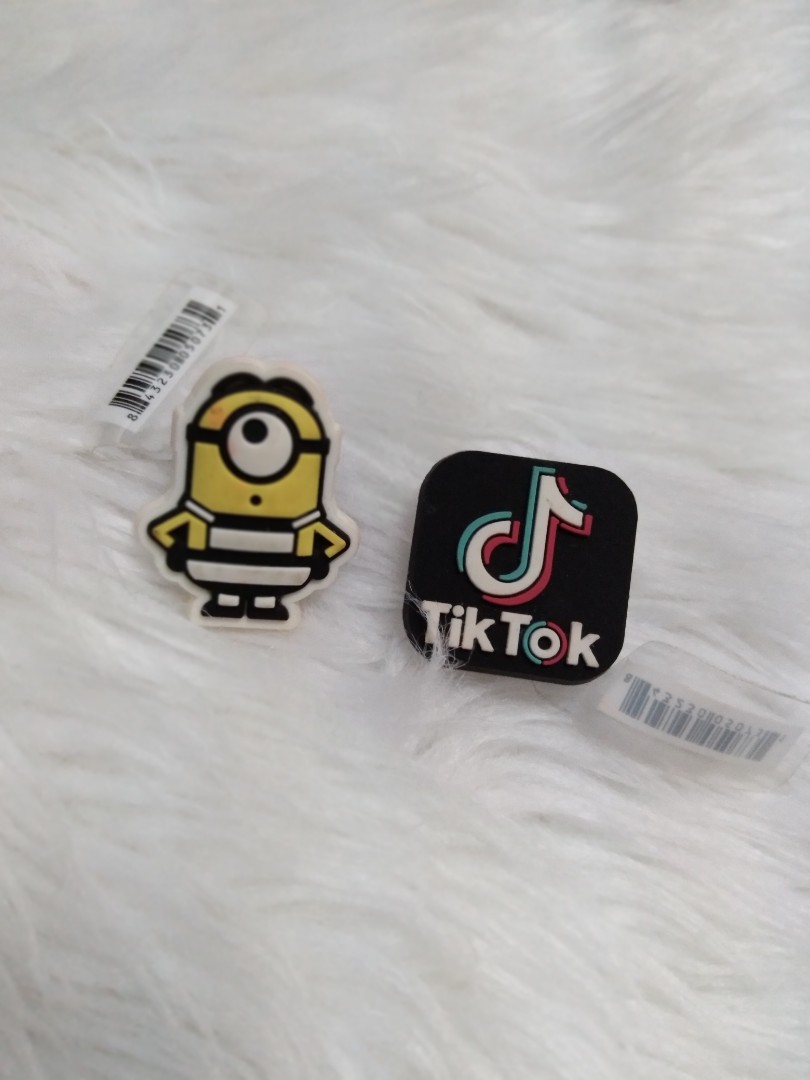 MINIONS &TIKTOK JIBBITZ, Women's Fashion, Watches & Accessories, Other