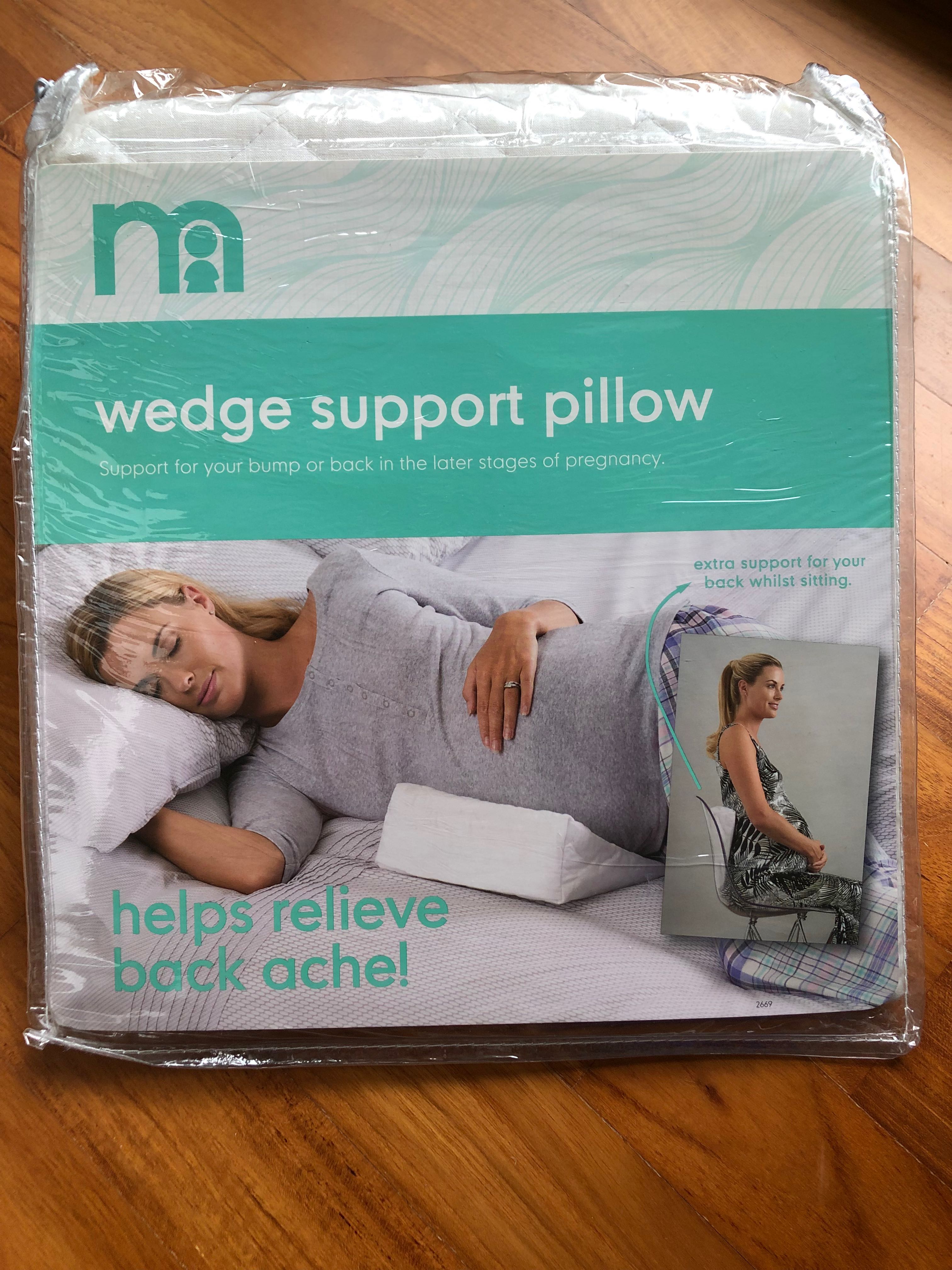 Mothercare wedge support pregnancy pillow