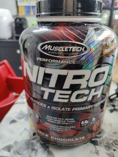 Muscletech nitro tech whey protein
