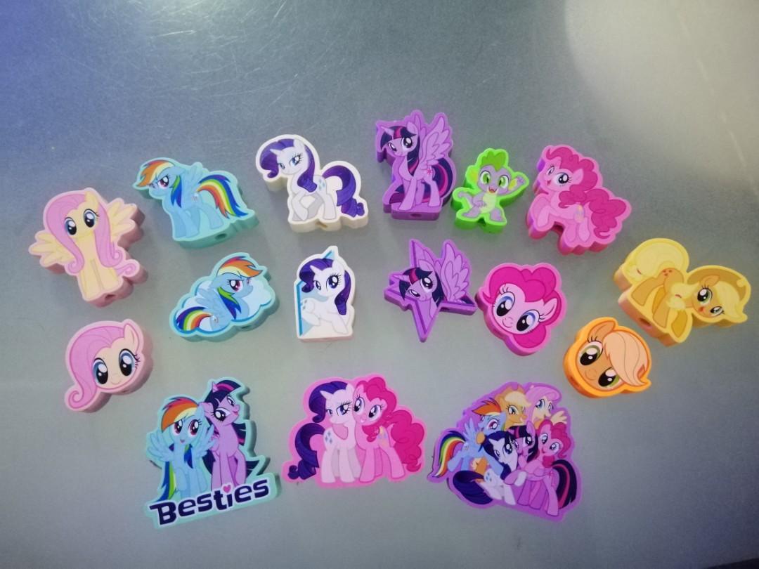 MY LITTLE PONY ERASERs LOT, Hobbies & Toys, Stationery & Craft