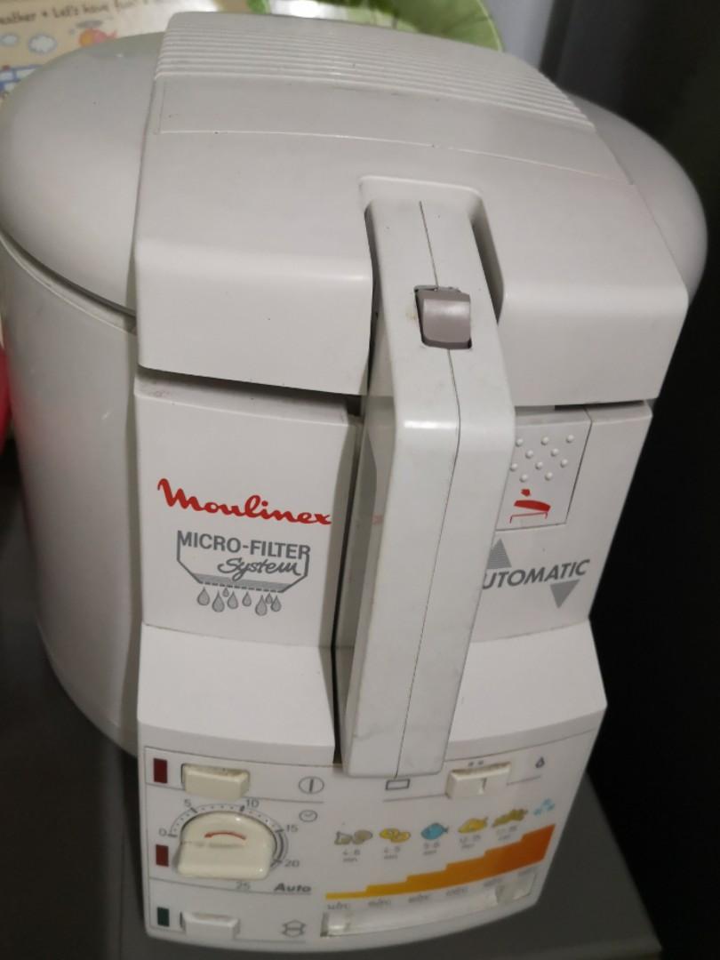 Never been used Moulinex Micro-filter System Deep Fryer (Category: Cookers) located in Quezon City. Submitted by auibee (Listing ID 1128473427, Image 2). Description: Large capacity deep fryer; With large filter, which helps reduce frying odors and grease. (micro-filter system allows oil to be easily filtered and stay clean for a long time).