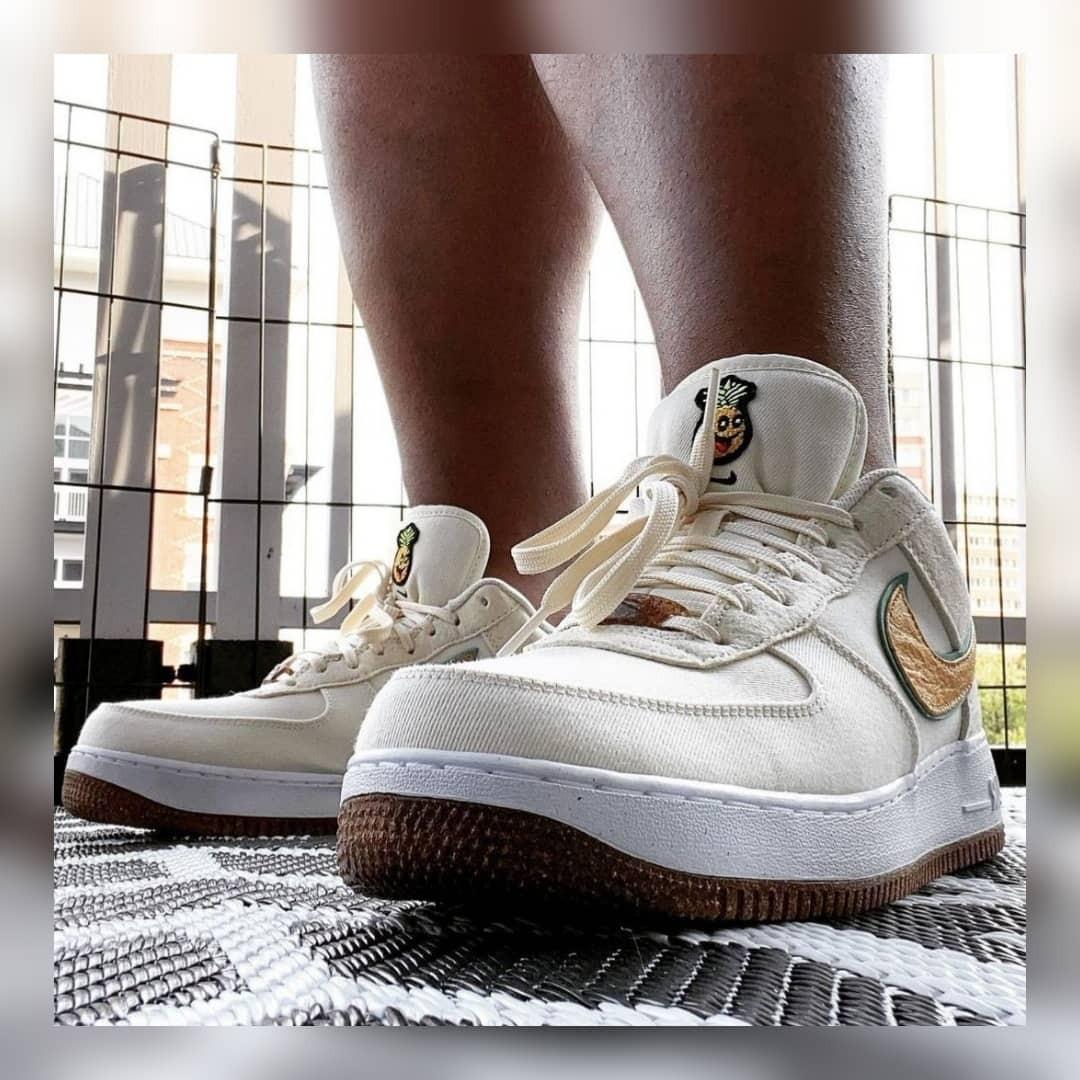 NIKE AIR FORCE 1 LOW HAPPY PINEAPPLE COCONUT MILK, Men's Fashion, Footwear, Sneakers on Carousell