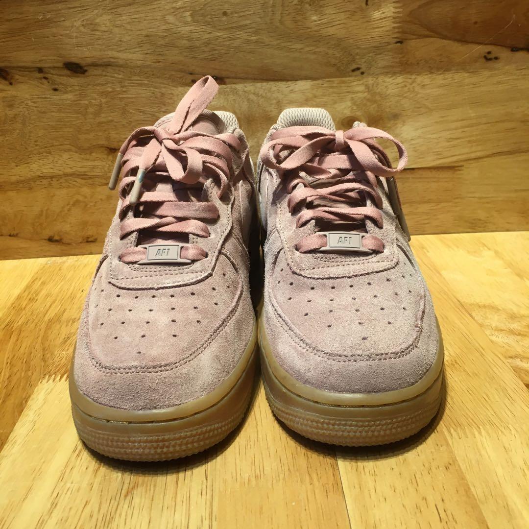 Nike air force 1 top 07 smokey mauve gum