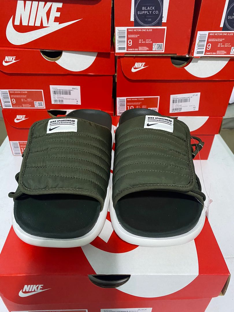 NIKE Asuna 2 - Green/Khaki, Men's 