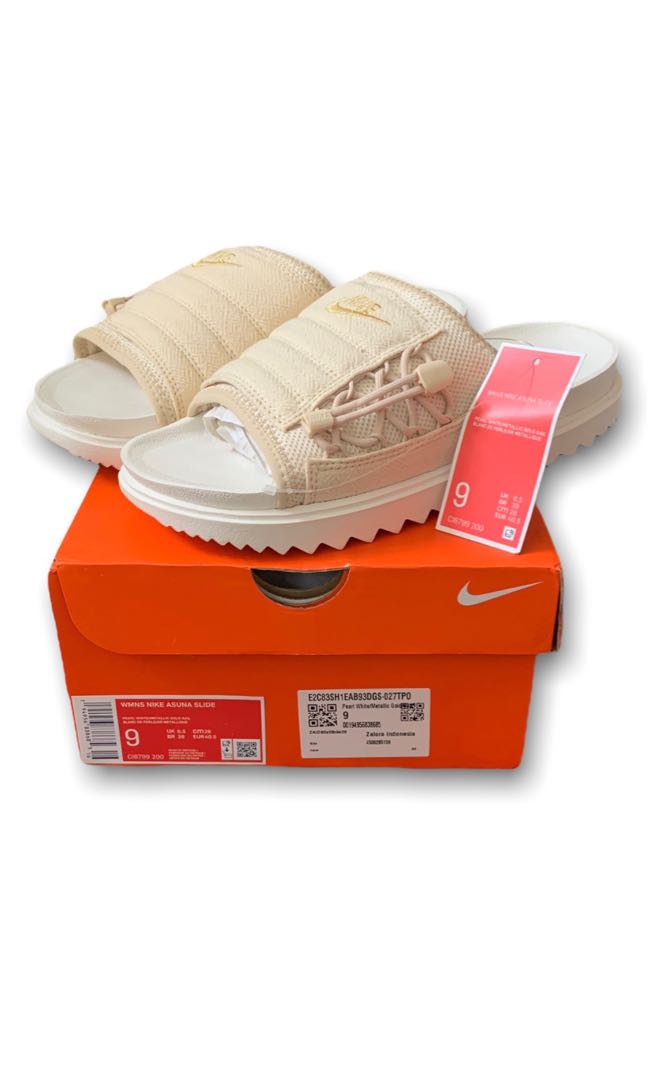 Nike Asuna Slide, Fesyen Pria, Sepatu 