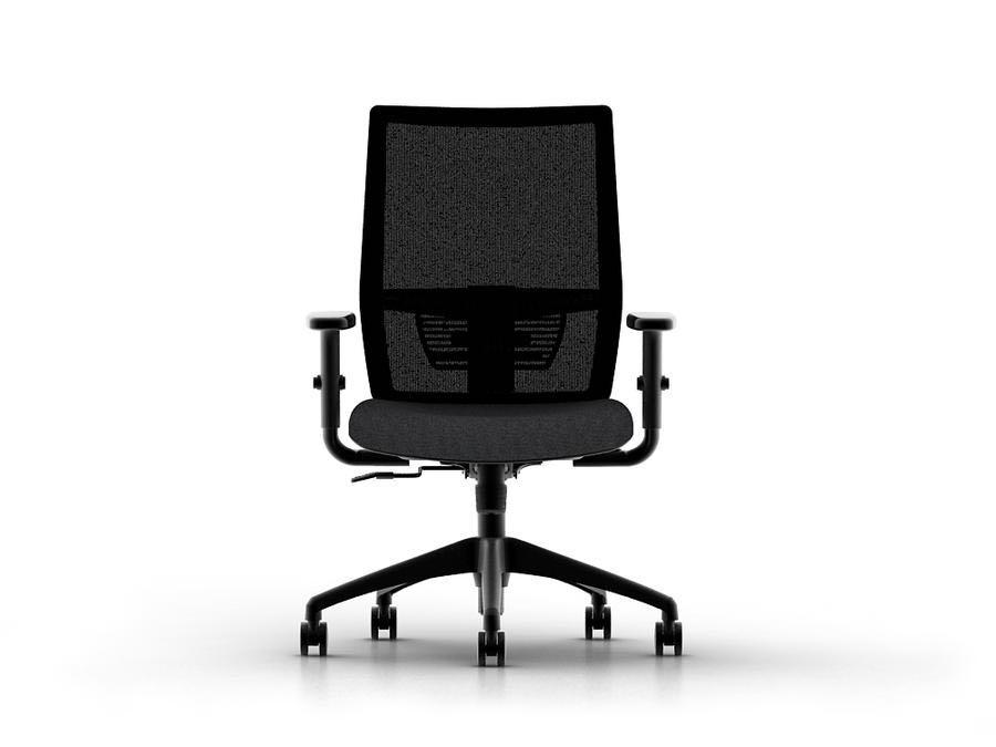 Haworth EZ65 Office Home office Chair Haworth EZ 65 Ergonomic Chair Humanscale monitor arm M2