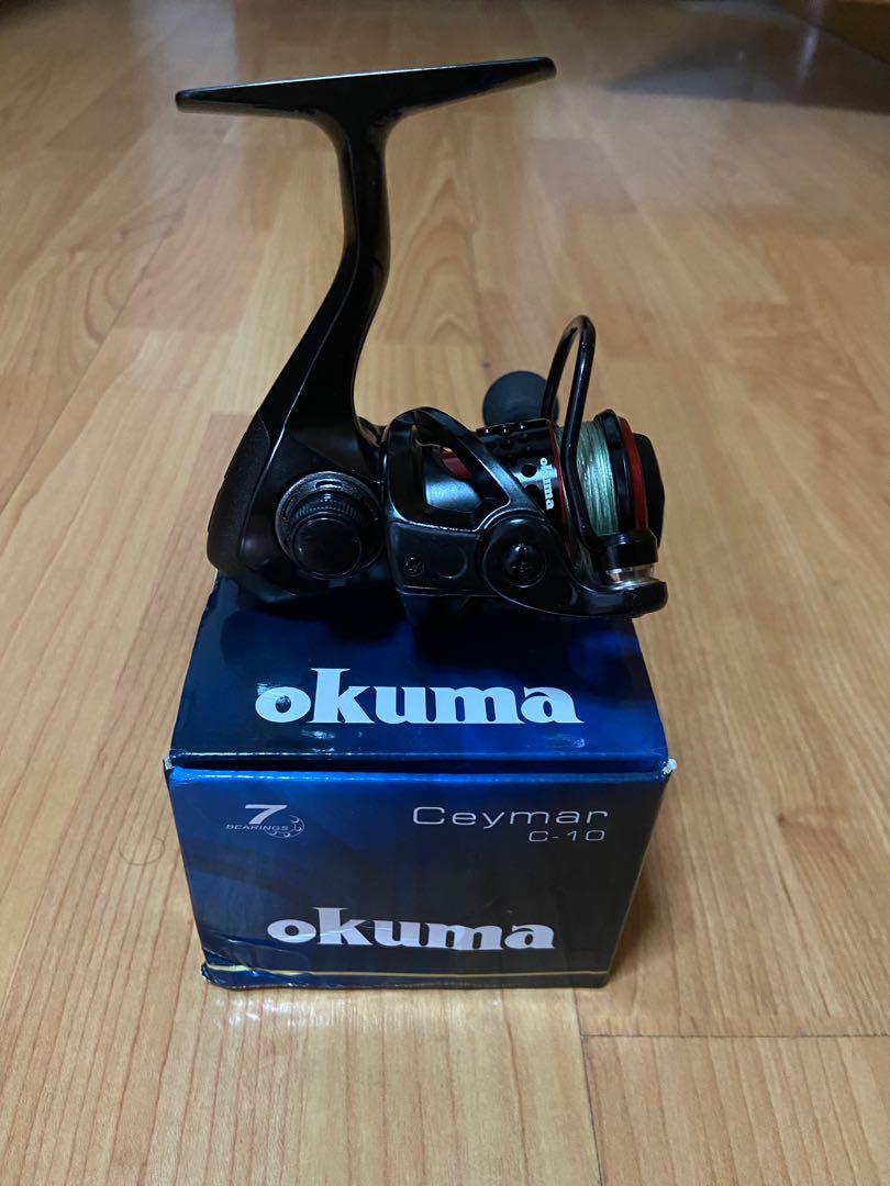 Okuma Ceymar C10 UL Spinning Reel, Sports Equipment, Fishing on Carousell