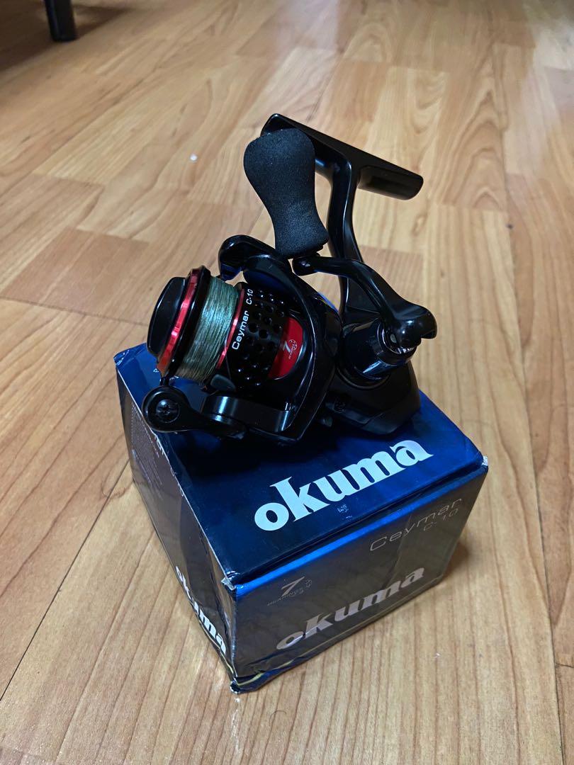 Okuma Ceymar C10 UL Spinning Reel, Sports Equipment, Fishing on