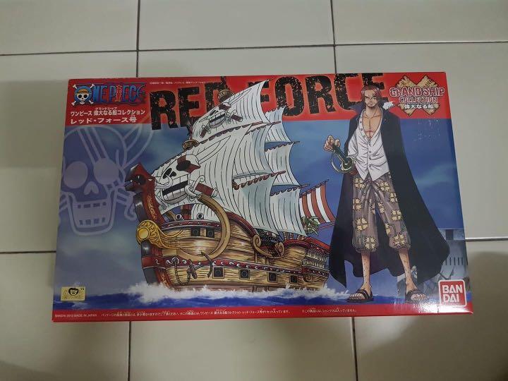 One Piece Red Force Ship Shank Toys Games Action Figures Collectibles On Carousell
