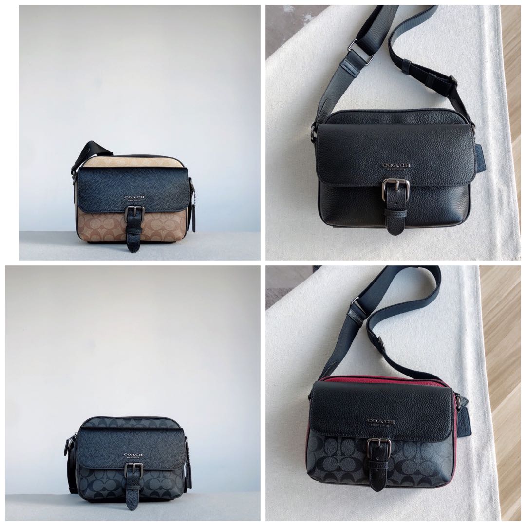 Coach mens crossbody messenger bag best sale