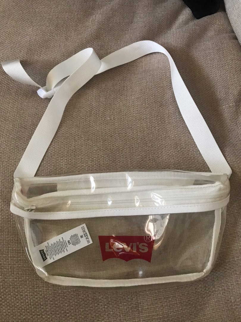 Levis transparent shop bag