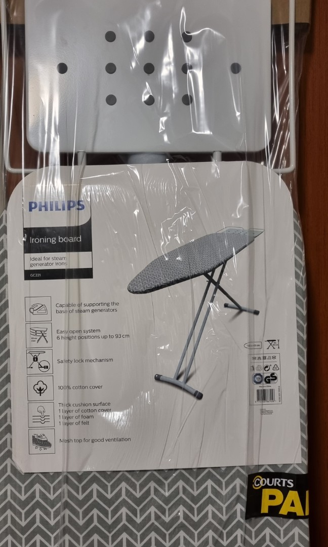 Phillips iron board brand new, Furniture & Home Living, Cleaning