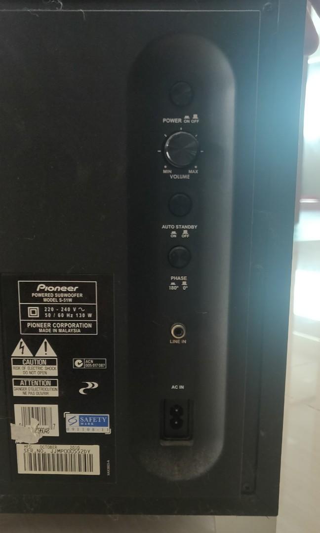 商品画像：User manual Pioneer S-51W (English - 98 pages) 2