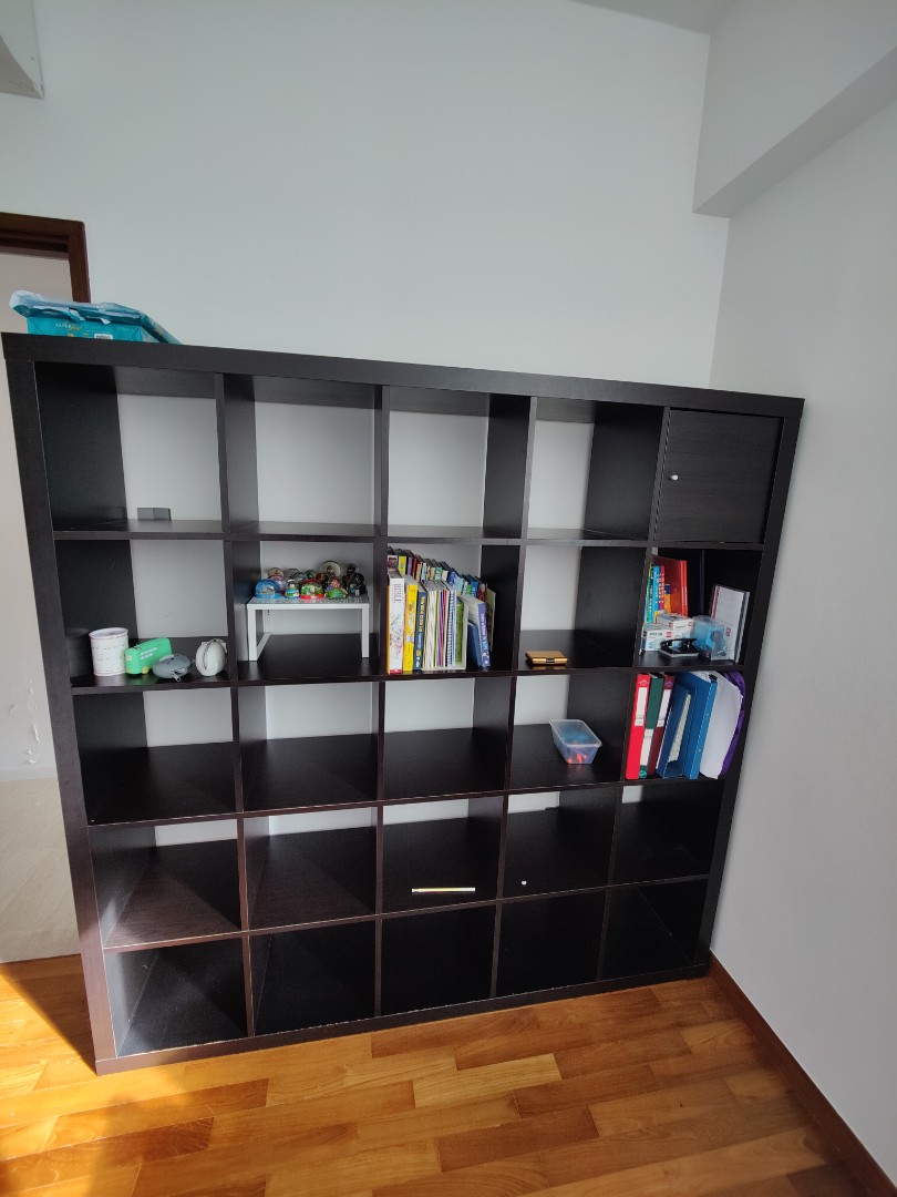 Preloved Ikea Kallax Bookshelf (Discontinued tall & wide model