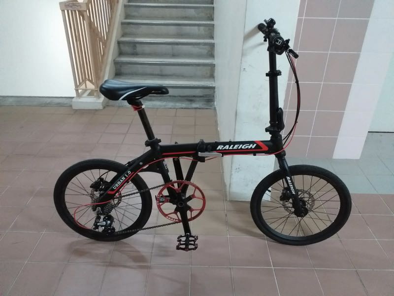 Raleigh Urban 1.0 Foldable Bicycle Sports Equipment Bicycles Parts Bicycles on Carousell