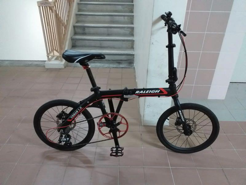 Raleigh Urban 1.0 Foldable Bicycle Sports Equipment Bicycles Parts Bicycles on Carousell