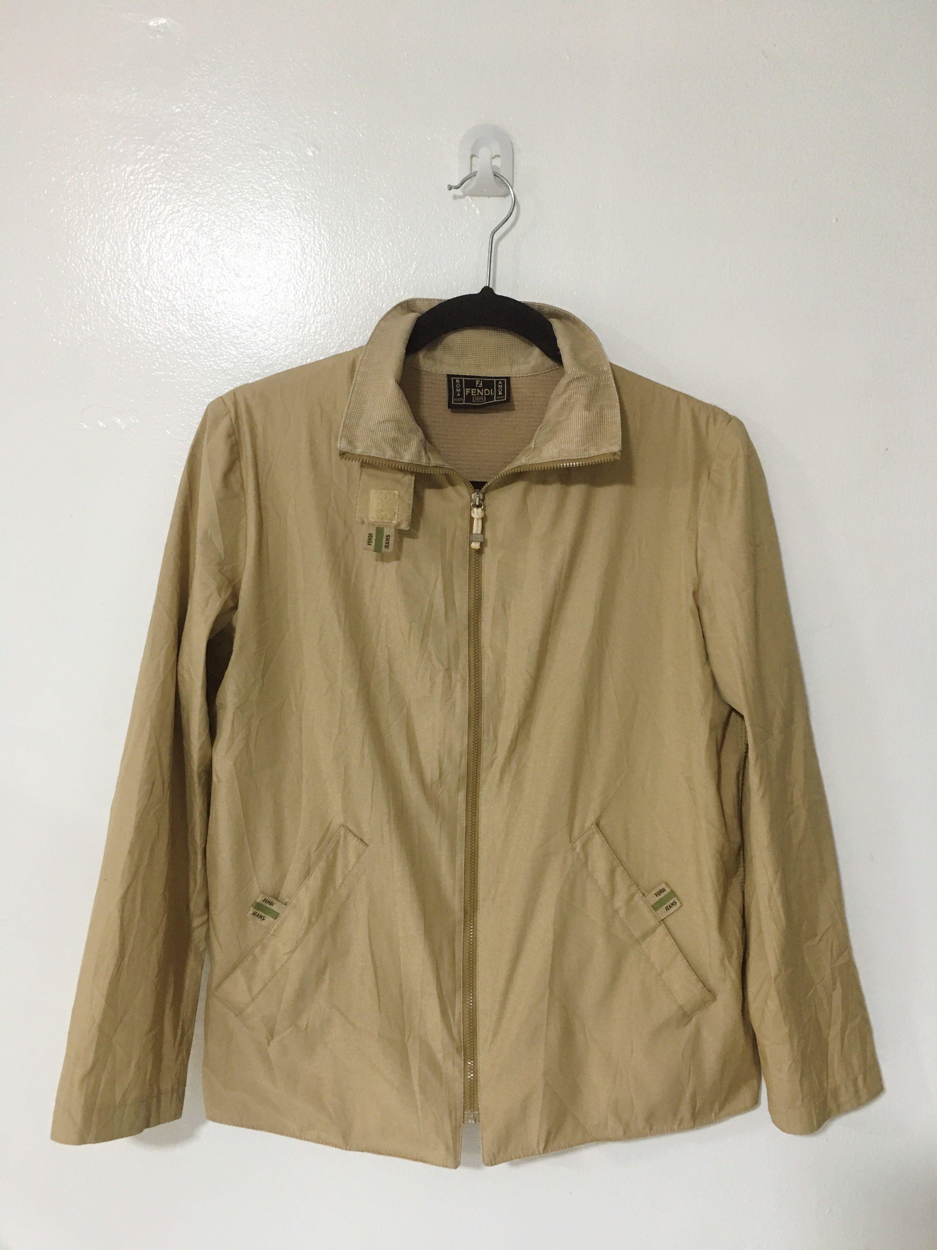 RARE Vintage Fendi Jacket Luxury Apparel on Carousell