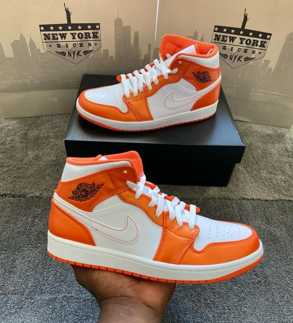 sepatu jordan orange