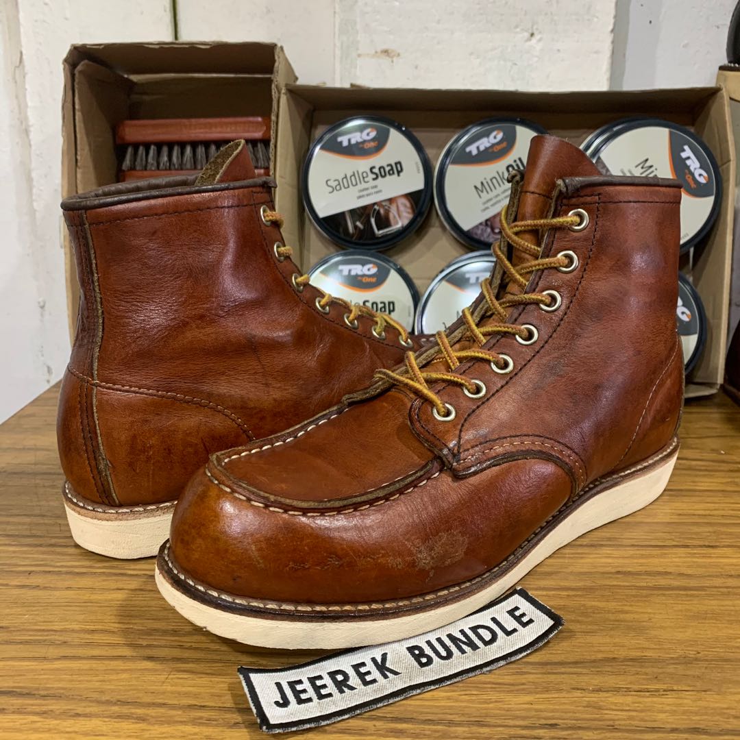 Red wing 875 size 6.5uk Men s Fashion Footwear Boots on Carousell