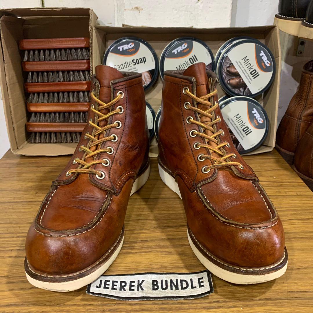 Red wing 875 size 6.5uk Men s Fashion Footwear Boots on Carousell