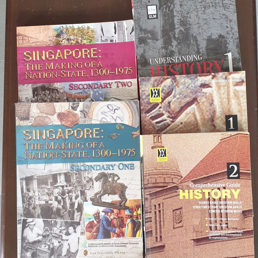 Sec 1 & 2 History Textbooks & Assessment Books, Hobbies & Toys, Books