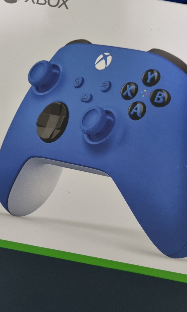 Shock Blue Xbox Series XS One controller, Video Gaming, Gaming