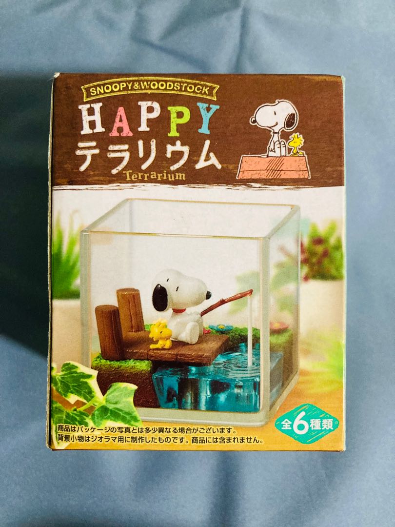 Snoopy And Friends Terrarium Diorama Hobbies Toys Toys Games On Carousell