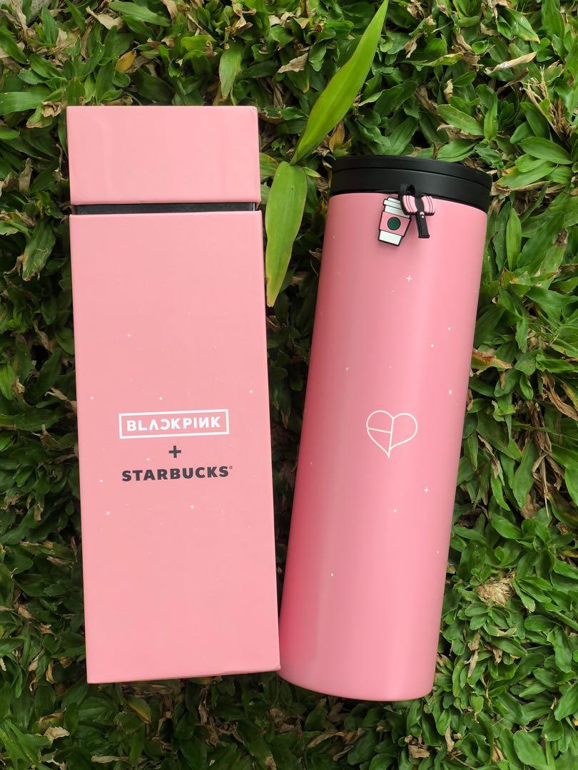 Starbucks blackpink troy tumbler, Furniture & Home Living, Kitchenware