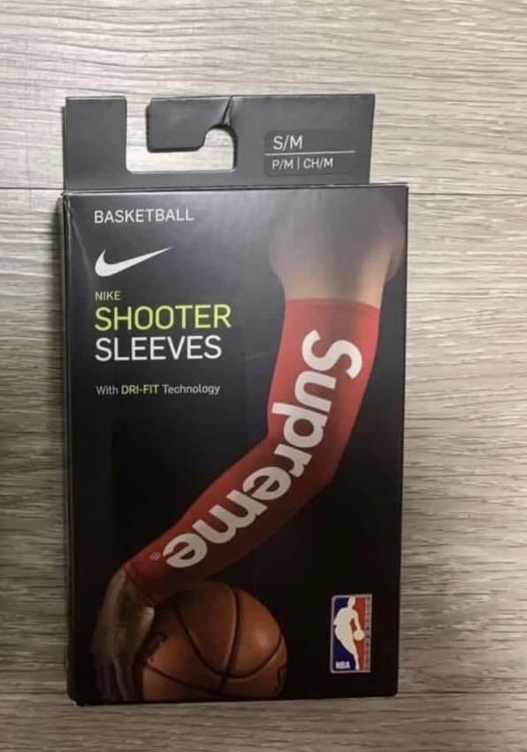 新品 送料無料 supreme NBA shooter sleeve S M asakusa.sub.jp