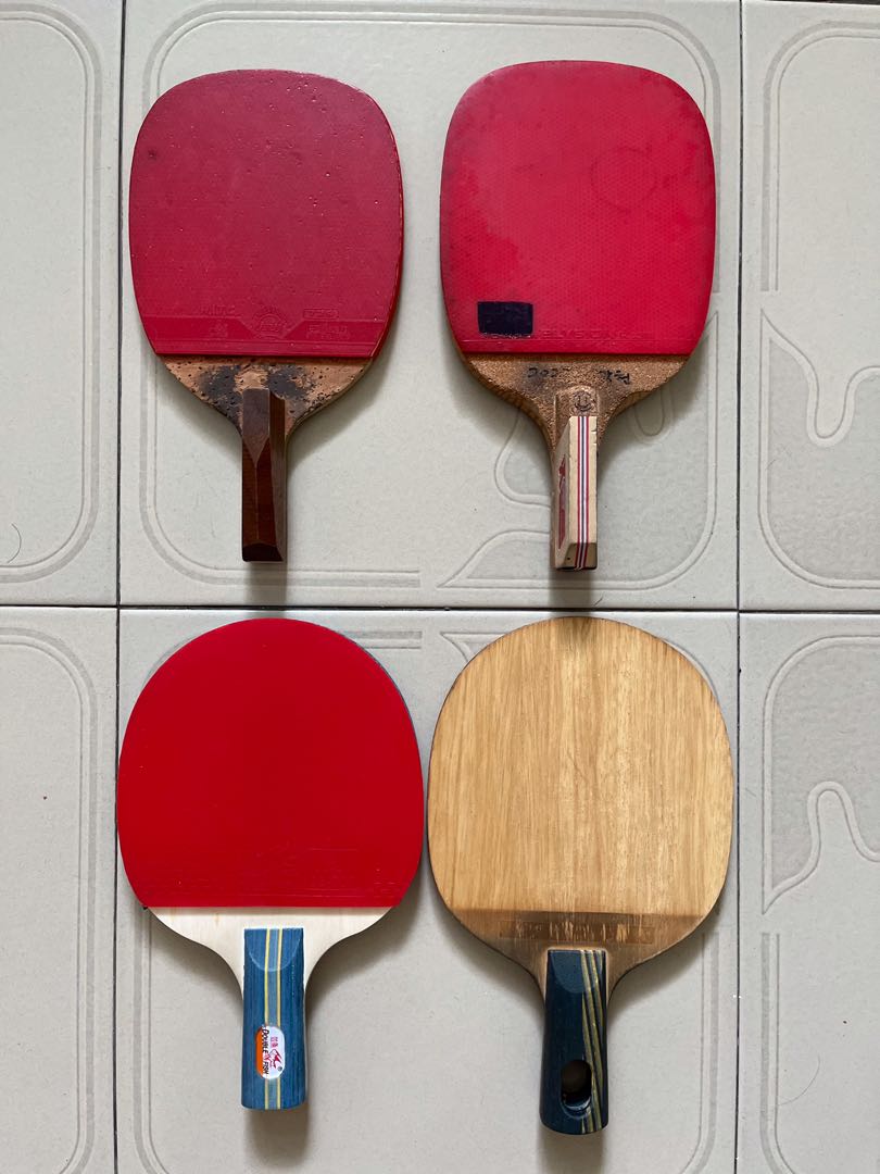 Table Tennis Penhold Rackets Bats Blades, Sports Equipment, Sports ...