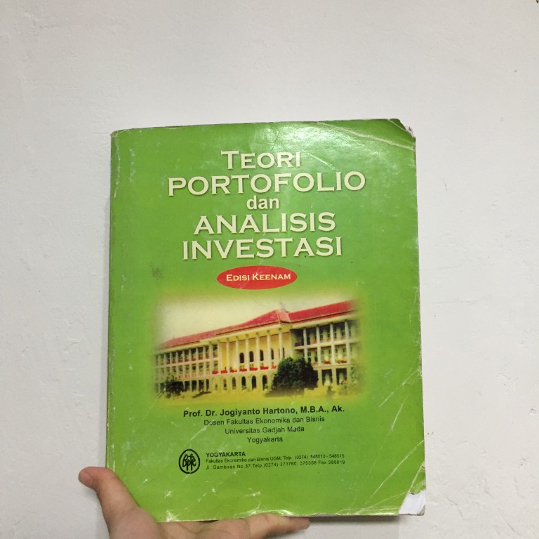 Teori Portofolio dan Analisis Investasi - Prof. Jogiyanto Hartono