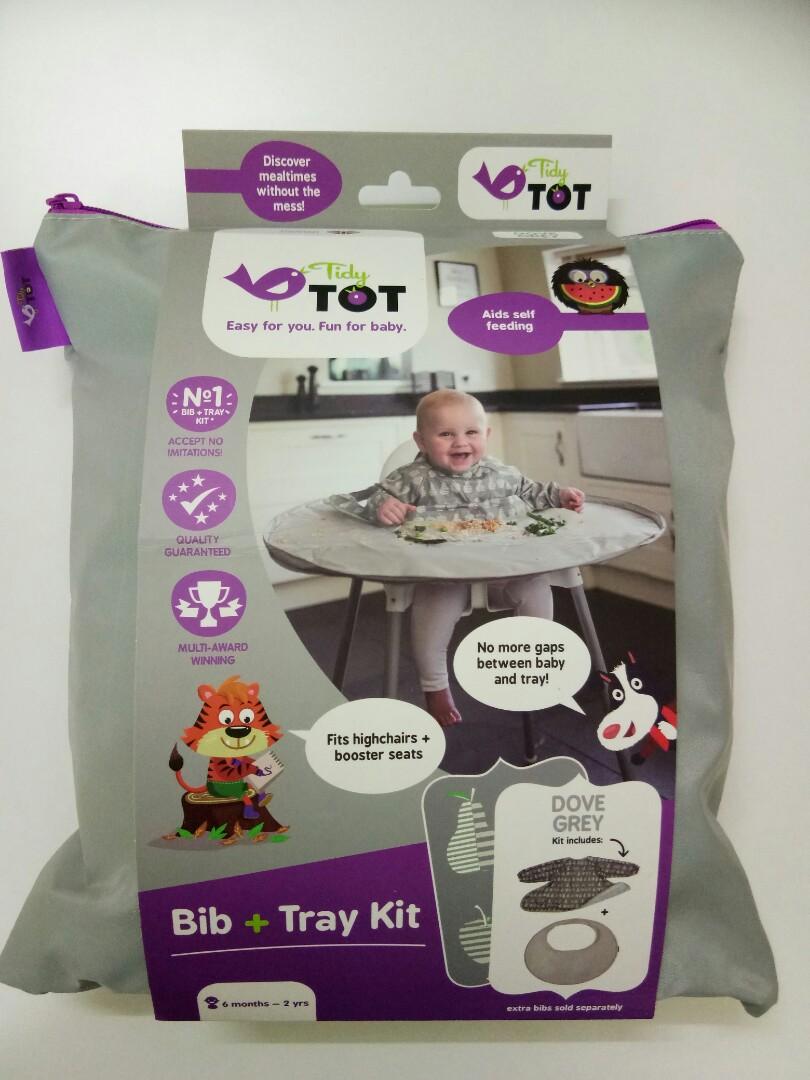 Tidy Tot Tray & Bib (Original), Babies & Kids, Nursing & Feeding