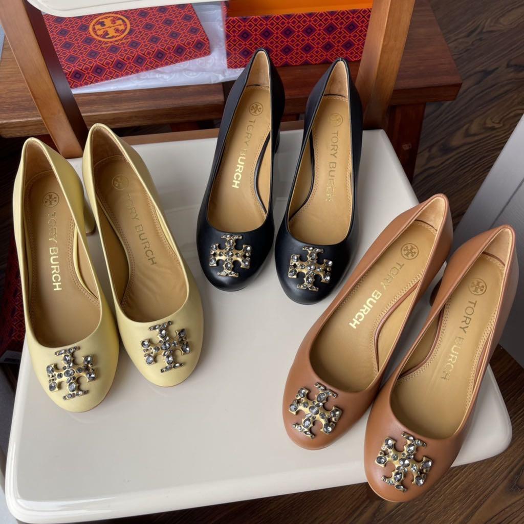 Tory burch low heel best sale