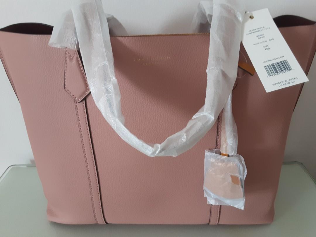 Tory Burch Perry Pink Moon, Luxury, Bags & Wallets on Carousell