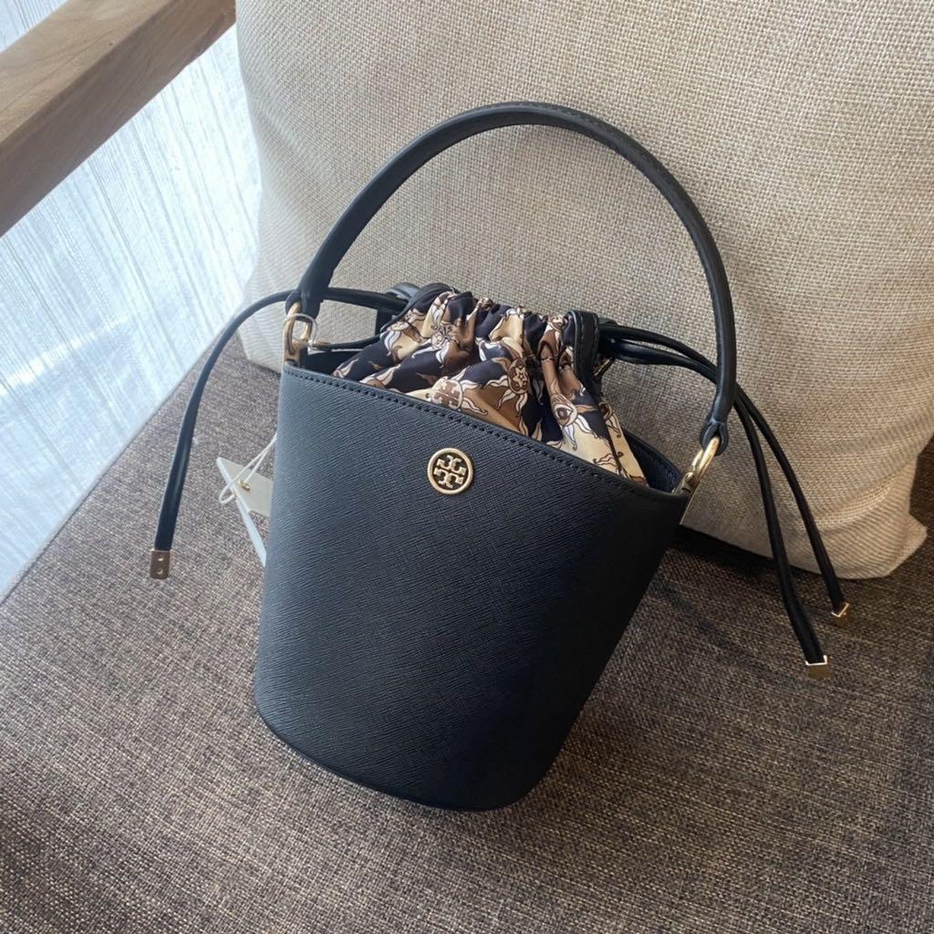 Tory Burch Robinson Mini Bucket Bag, Women's Fashion, Bags & Wallets, Tote  Bags on Carousell