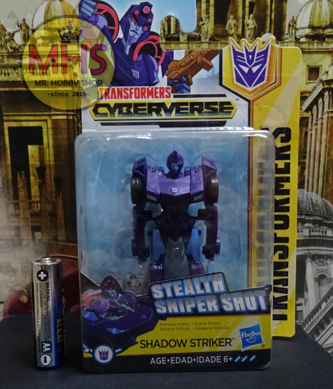 Transformers Cyberverse Shadow Striker (100 Authentic), Hobbies
