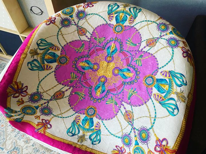 Trussardi Silk Scarf, Women's Fashion, Muslimah Fashion, Hijabs on Carousell