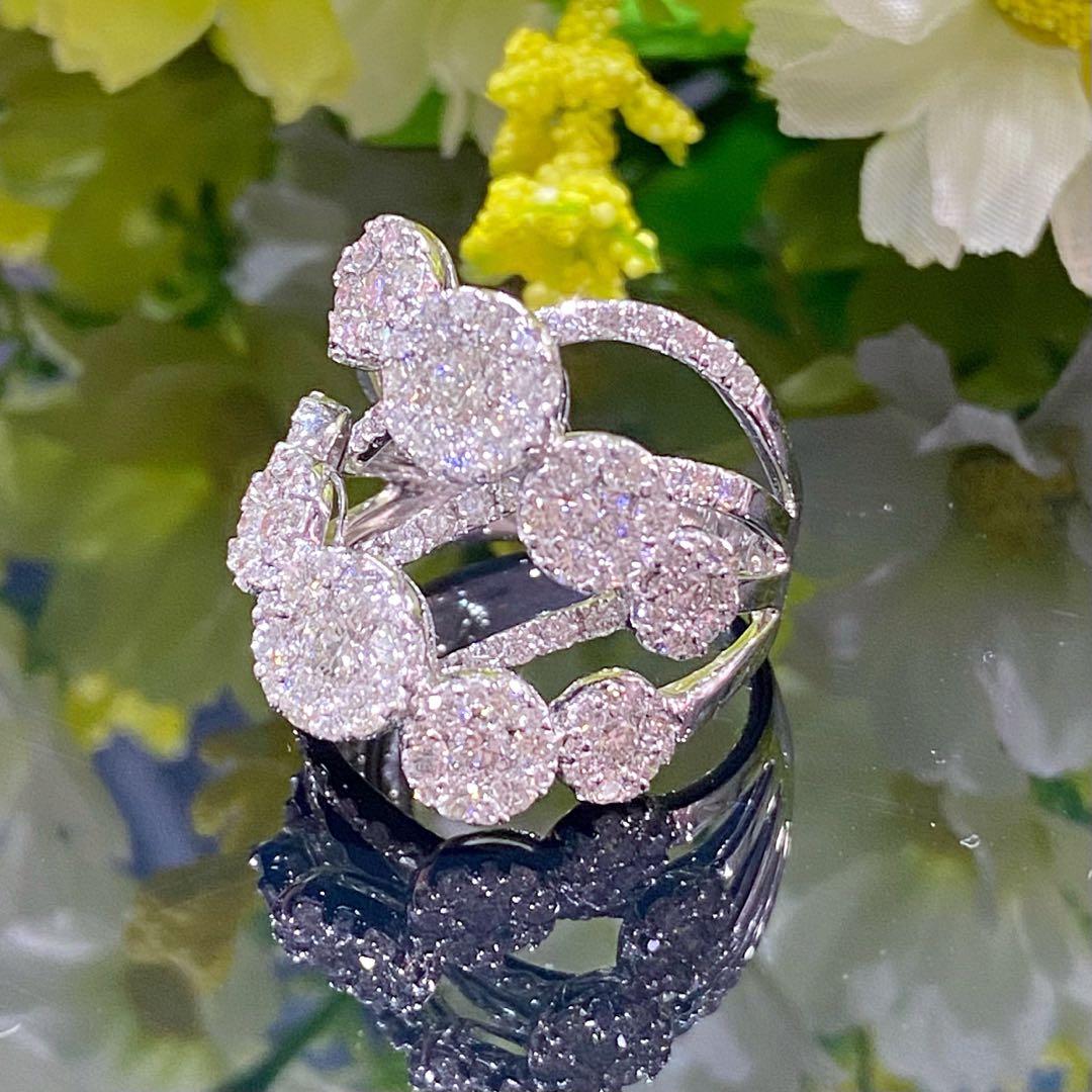 SOlD UNIQUE chunky diamond ring