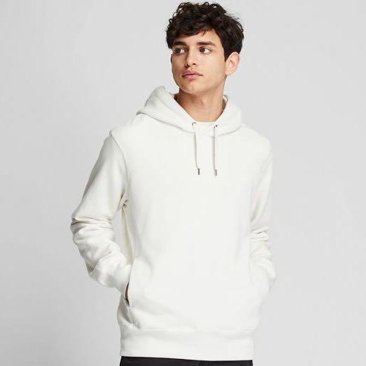 White store hoodie uniqlo