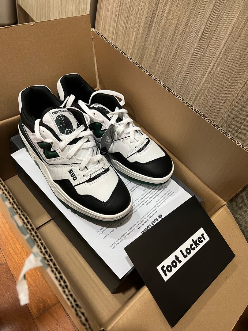 new balance 550 green footlocker