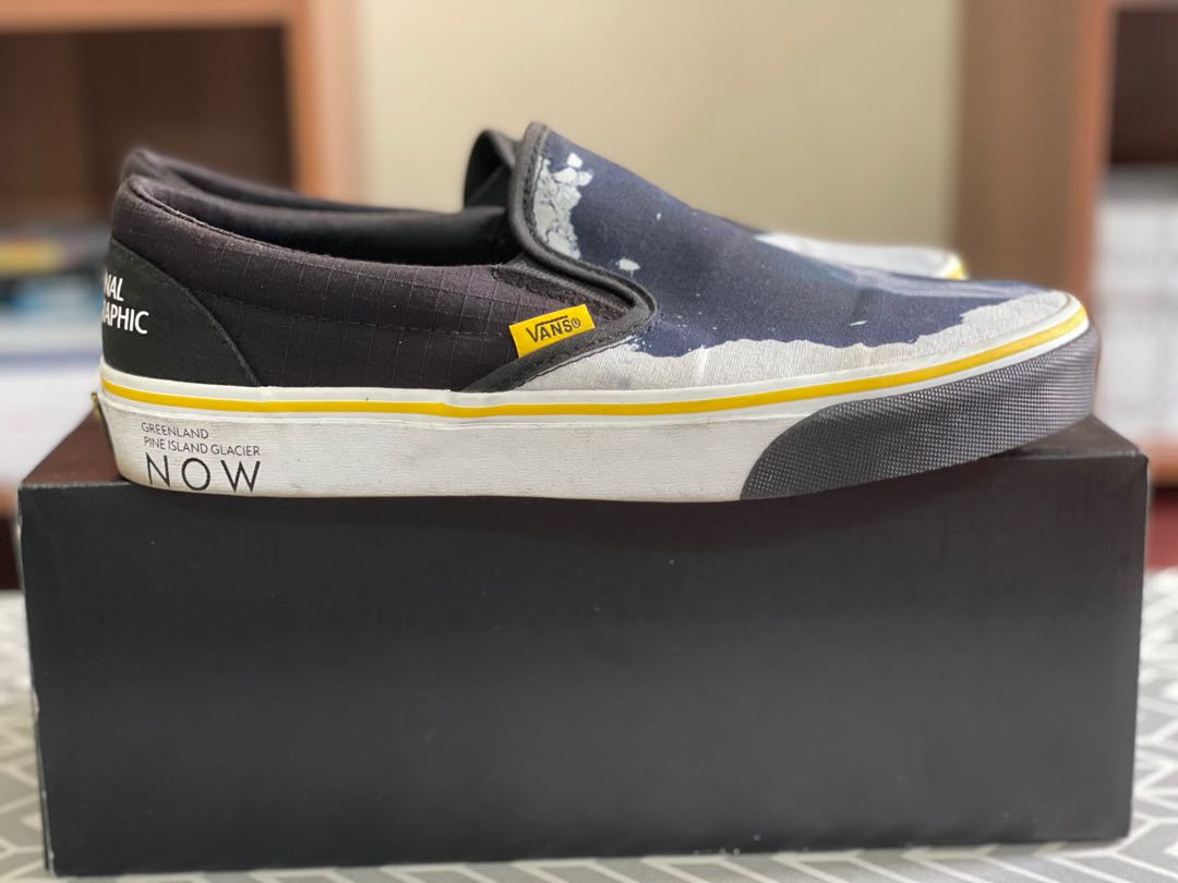 vans slip on national geographic