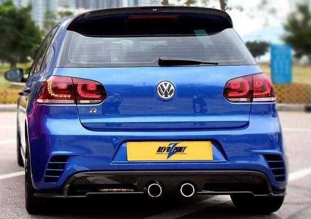 Mk6 golf rear outlet bumper